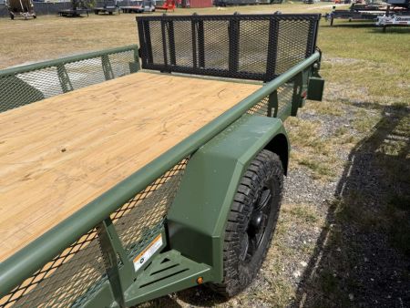 New 2027 DIAMOND C PSA106 UTILITY TRAILER;VENTURE FLIP JACK; BIFOLD RAMP GATE 83”X14’