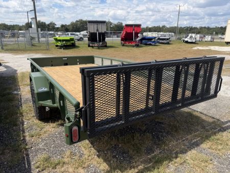 New 2027 DIAMOND C PSA106 UTILITY TRAILER;VENTURE FLIP JACK; BIFOLD RAMP GATE 83”X14’