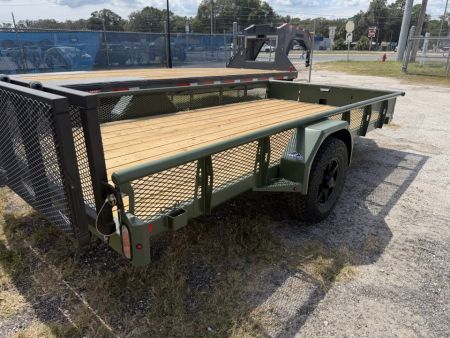 New 2027 DIAMOND C PSA106 UTILITY TRAILER;VENTURE FLIP JACK; BIFOLD RAMP GATE 83”X14’