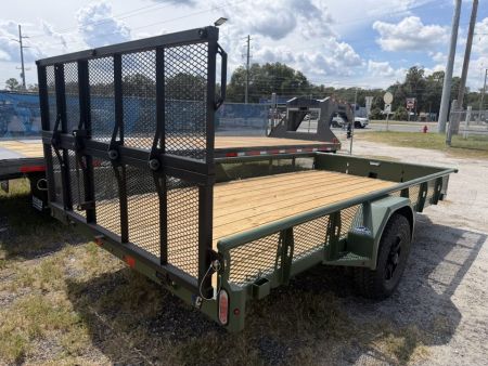 New 2027 DIAMOND C PSA106 UTILITY TRAILER;VENTURE FLIP JACK; BIFOLD RAMP GATE 83”X14’