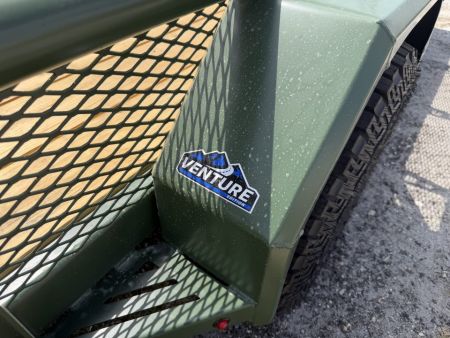 New 2027 DIAMOND C PSA106 UTILITY TRAILER;VENTURE FLIP JACK; BIFOLD RAMP GATE 83”X14’