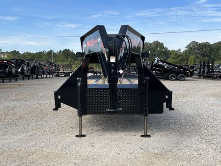 New 2027 MAXXD Hydraulic Dovetail Gooseneck Trailer | 34' x 102' 30K GVWR