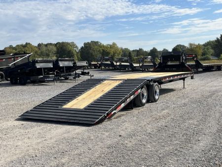 New 2027 MAXXD Hydraulic Dovetail Gooseneck Trailer | 34' x 102' 30K GVWR