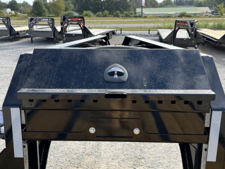 New 2027 MAXXD Hydraulic Dovetail Gooseneck Trailer | 34' x 102' 30K GVWR