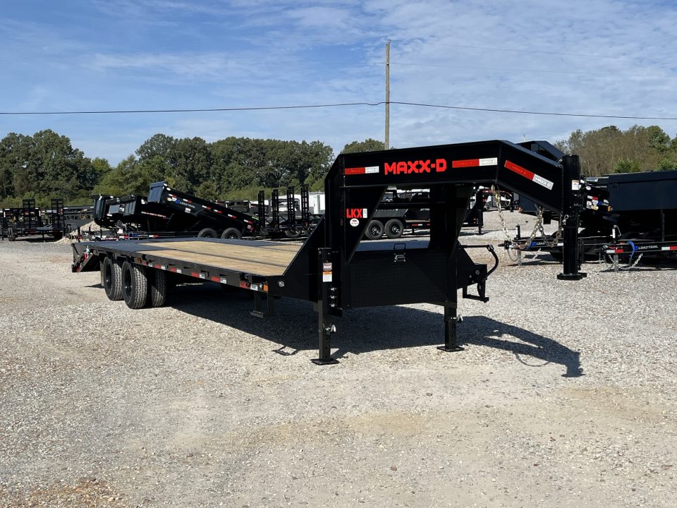 New 2027 MAXX-D 102"X30' 25K Gooseneck Flatbed Trailer