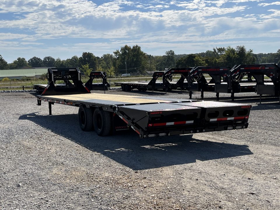 New 2027 MAXX-D 102"X30' 25K Gooseneck Flatbed Trailer