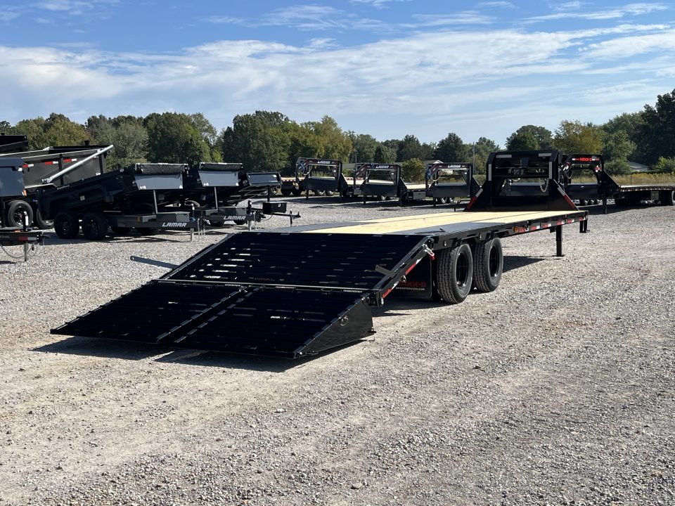New 2027 MAXX-D 102"X30' 25K Gooseneck Flatbed Trailer