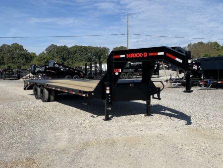 New 2027 MAXX-D 102 X30' 25K Gooseneck Flatbed Trailer