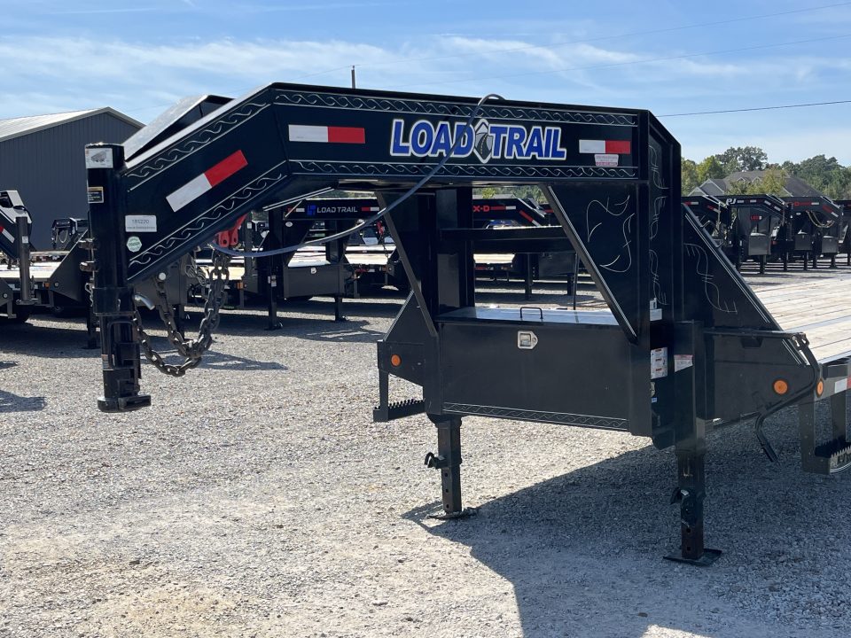 Used 2019 Load Trail Gooseneck Flatbed Trailer | 102" x 40' 25.9k GVWR