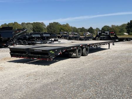 Used 2019 Load Trail Gooseneck Flatbed Trailer | 102" x 40' 25.9k GVWR
