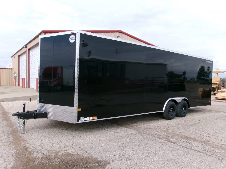New 2027 Wells Cargo 8.5x24x7 Cargo w/ Ramp & Screwless .080 Exterior 10k
