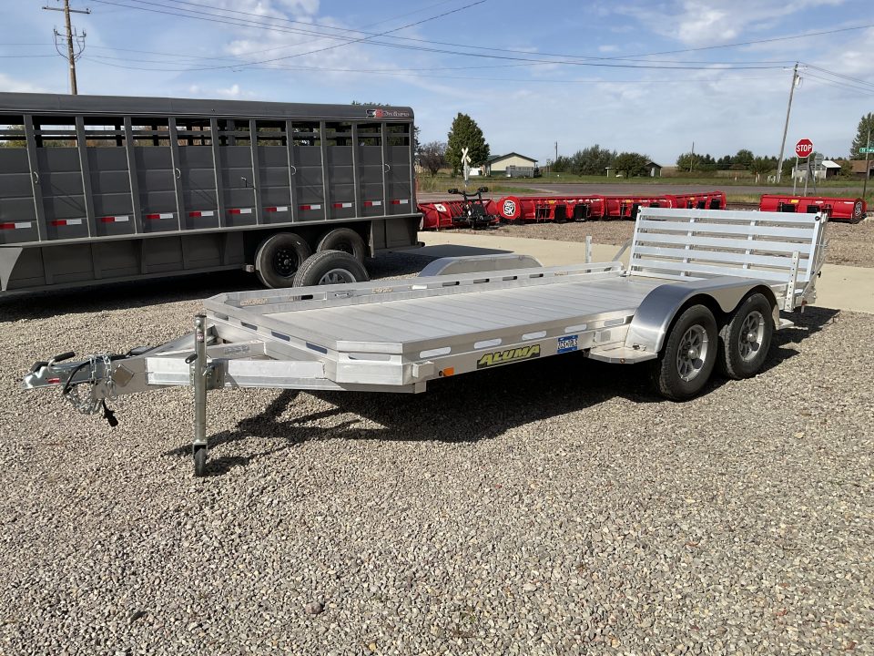 New 2027 Aluma 7816-BT Landscape Trailer