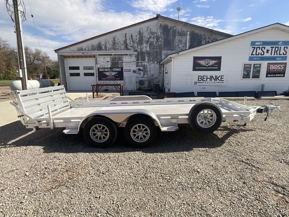 New 2027 Aluma 7816-BT Landscape Trailer