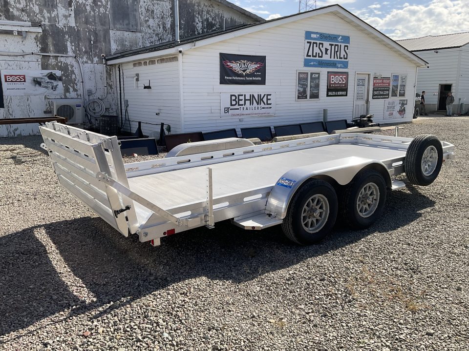 New 2027 Aluma 7816-BT Landscape Trailer