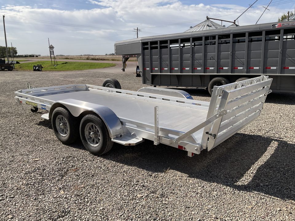 New 2027 Aluma 7816-BT Landscape Trailer