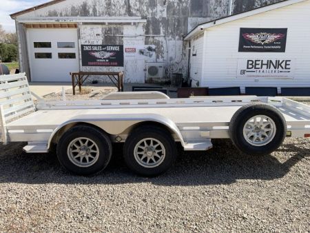 New 2027 Aluma 7816-BT Landscape Trailer