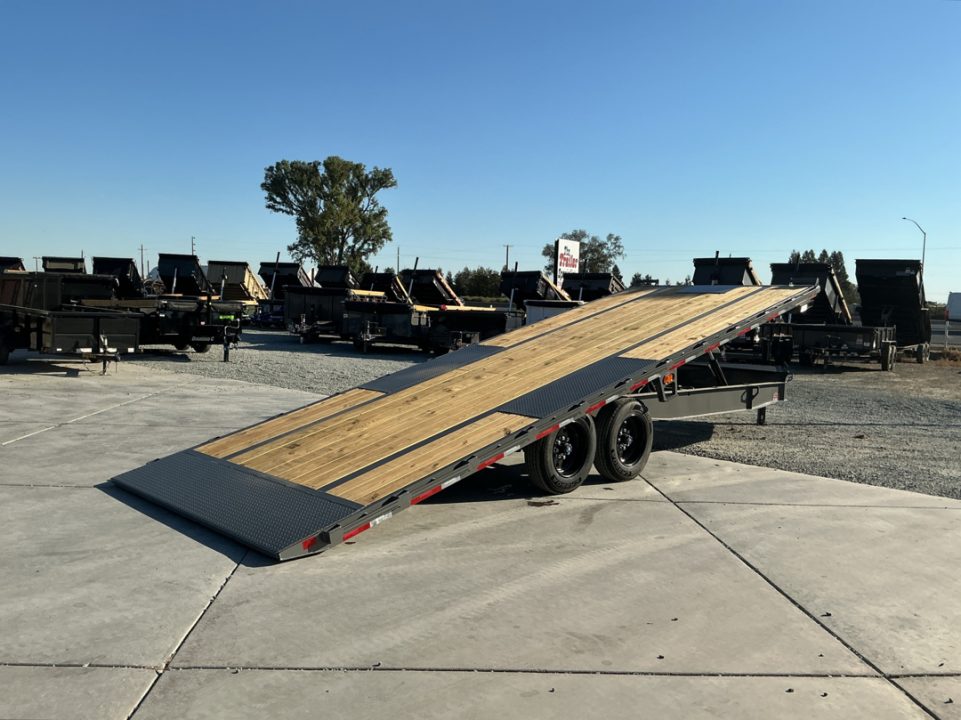 New 2027 Diamond C Trailers DET208L24X102 8.5FT X 24FT 18K GVW Tilt Trailer