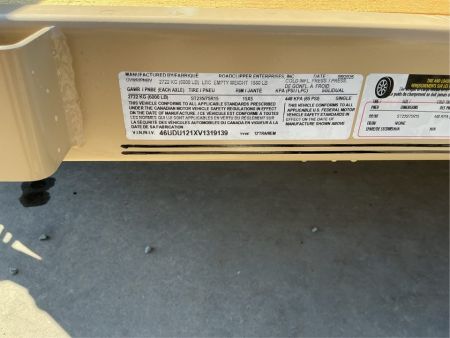 New 2027 Diamond C Trailers PSA106L12X83V 7FT X 12FT 6K GVW Utility Trailer