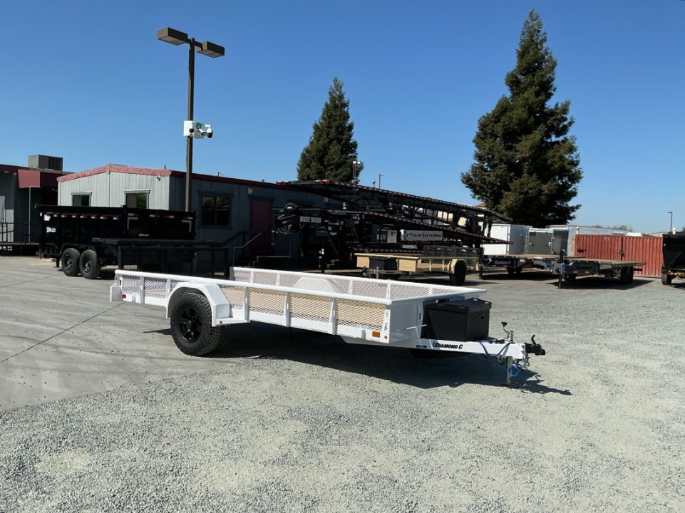 New 2027 Diamond C Trailers PSA106L14X77V 6.5FT X 14FT 6K GVW Utility Trailer