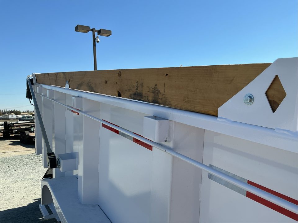 New 2027 Diamond C Trailers LPT207L14X82PS P4 7FT X 14FT 15.5K GVW Dump Trailer