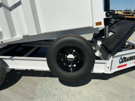 New 2027 Diamond C Trailers LPT207L14X82PS P4 7FT X 14FT 15.5K GVW Dump Trailer