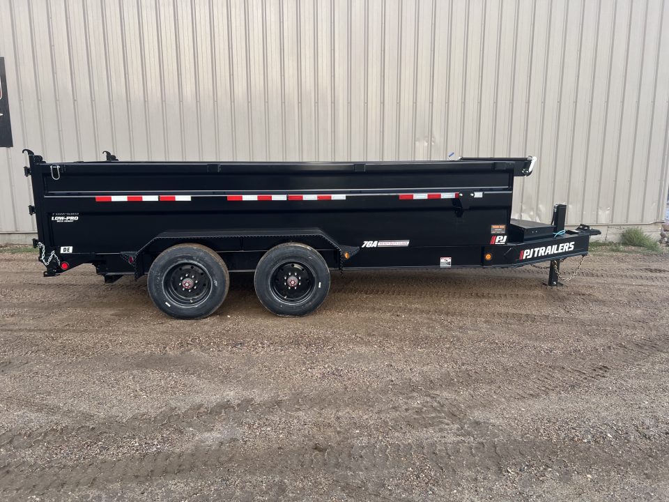 New 2027 PJ Trailers 16' DE Dump 10K's Dump Trailer