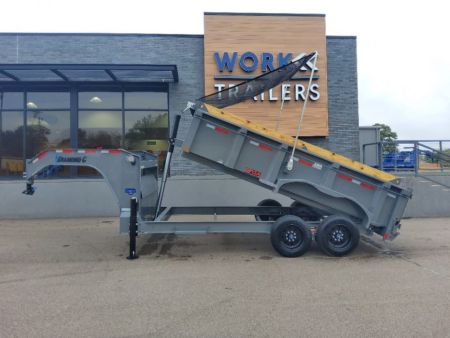 New 2027 Diamond C Trailers LPT207-GN-PACESET Dump Trailer