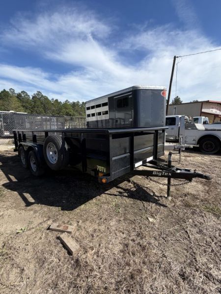 Used 2017 Big Tex Trailers 70TV-16 Vanguard/Landscape Utility Trailer