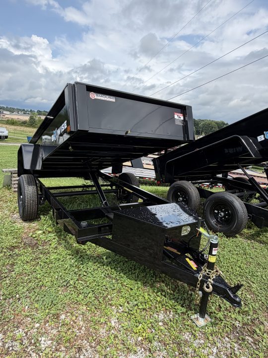 New 2027 BWise 5x8 Lo Pro Dump Trailer w/ No Brakes