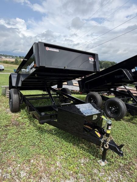 New 2027 BWise 5x8 Lo Pro Dump Trailer w/ No Brakes