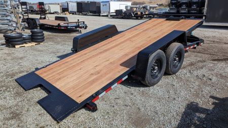New 2027 BWise 18' Lo Pro Power Full Tilt Trailer