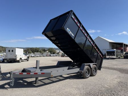 New 2026 BWISE 6'10  x 16 HD Lo Pro Equipment Dump w/ 48  FIXED SIDES