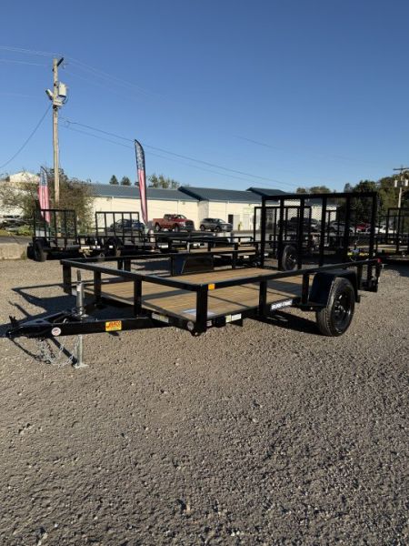 New 2027 Sure-Trac 7x12 Fully Tubular Utility Trailer