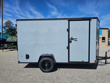 New 2027 COVERED WAGON 6X12 SINGLE AXLE ENCLOSED TRAILER
