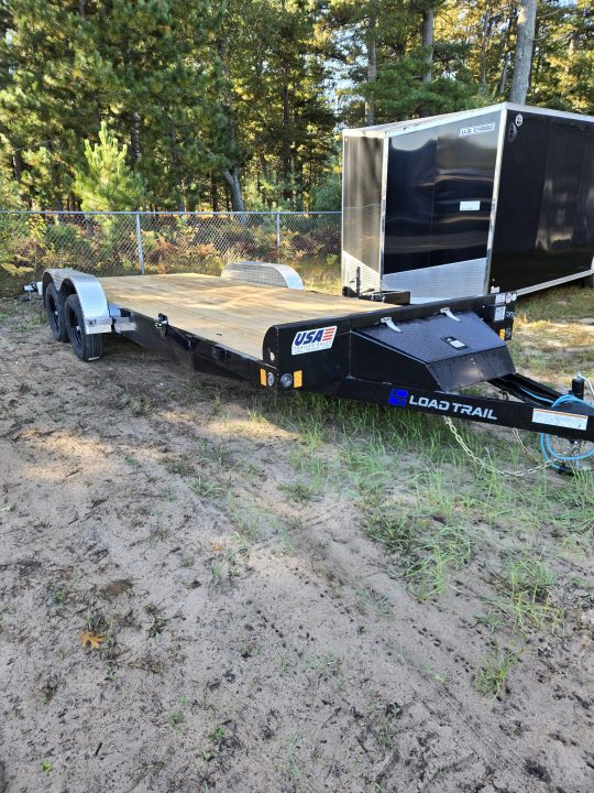 New 2026 Load Trail 83x20 car hauler 7k slide in ramps Car Hauler