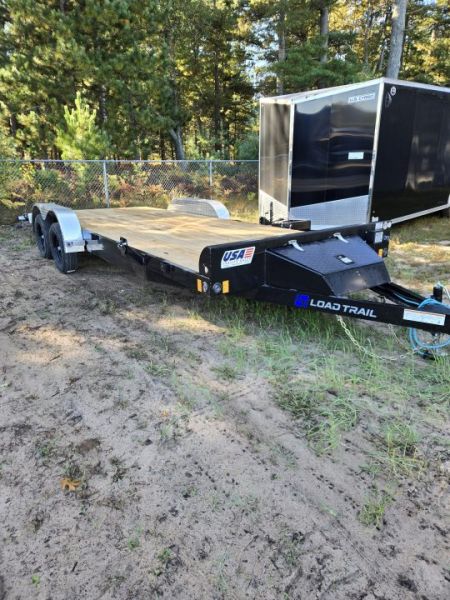 New 2026 Load Trail 83x20 car hauler 7k slide in ramps Car Hauler
