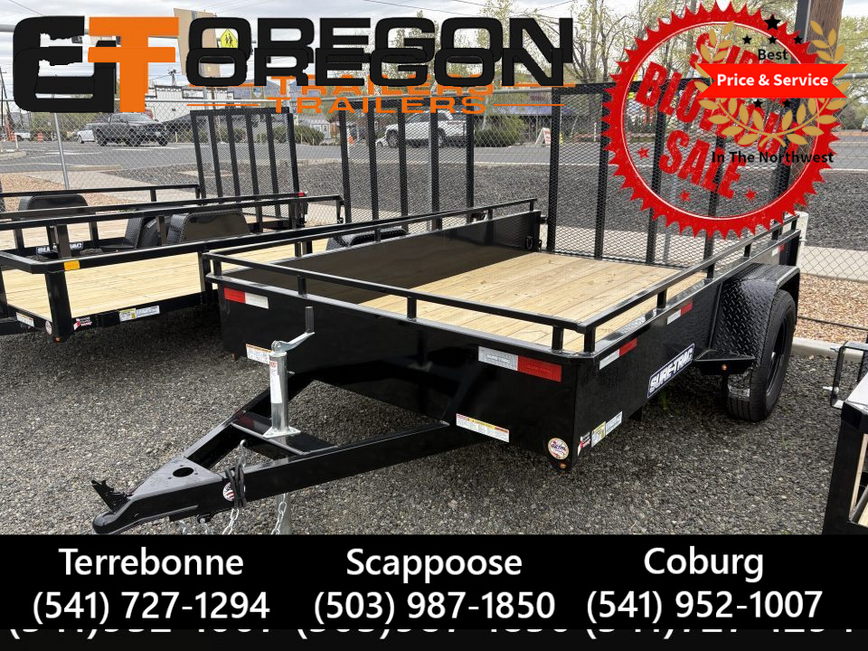 New 6x10 3k Sure-Trac Steel High Side Utility