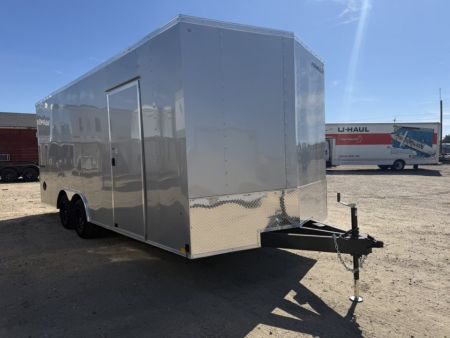 New 2027 Formula Trailers 8.5X20 TRAVERSE FLAT TOP VNOSE ENCLOSED CAR HAULER