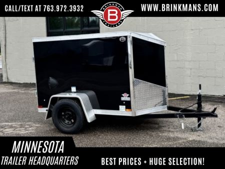 New 2027 Haulin 4x6 Cargo / Enclosed Trailer - SWING DOOR!