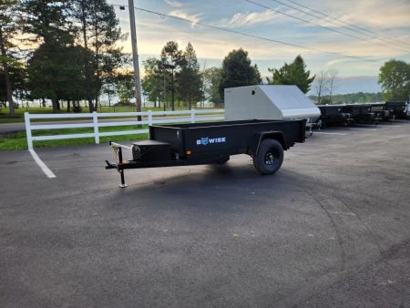 New 2026 BWISE DTR5 60x10 5K Light Duty Single Axle Dump Trailer