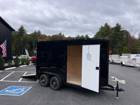 New 2027 Spartan 6X12 +2ft V-nose/ 7' interior height / .080 Polycore Exterior/ Blackout - 7000GVW