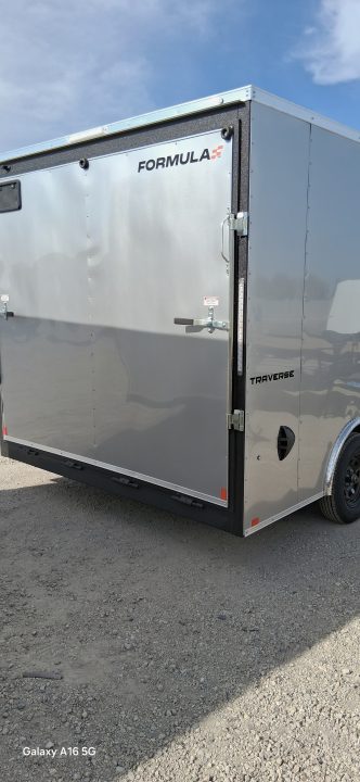 New 2027 Formula Trailers 8.5X16 TRAVERSE FLAT TOP VNOSE 7K