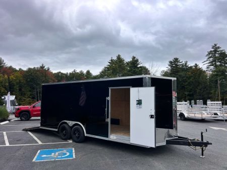 New 2027 Spartan 8.5X20 +2ft V nose/ Polycore Exterior/ 7' interior/ Ext. Tongue - 9990GVW