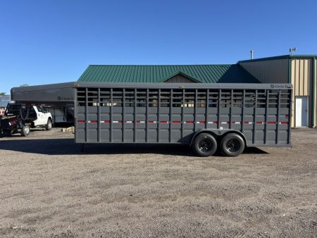 New 2027 Circle D 6824GNST Stock / Stock Combo Trailer