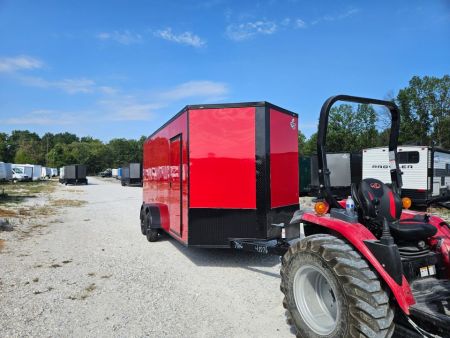 New 2027 Maximum Cargo Trailers 7x16 TA, 7' interior height , 3.5k axles, .080 polycore Cargo / Enclosed Trailer