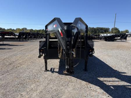 Used 2022 Load Trail 102"x30' 14k Gooseneck Flatbed Trailer