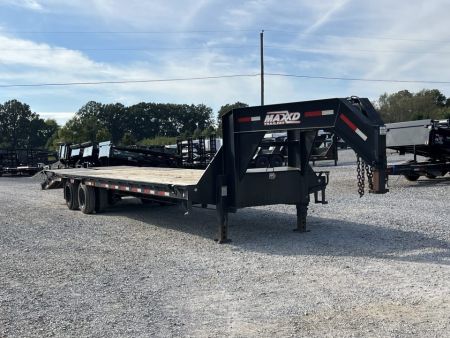 Used 2019 MAXXD 102 X32' 40K Gooseneck Flatbed Trailer