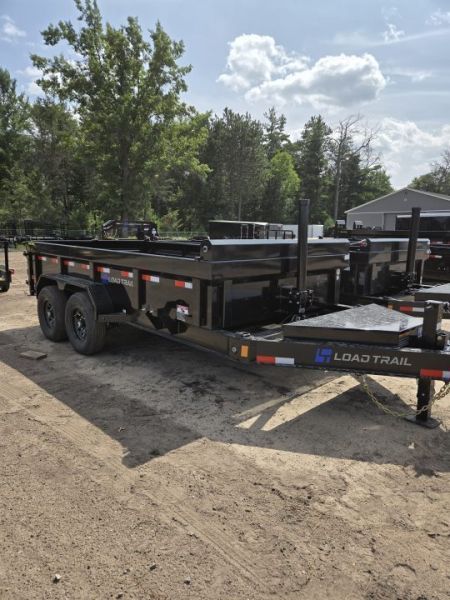 New 2027 Load Trail 83x16 dump 14k 2ft wall telescopic Dump Trailer
