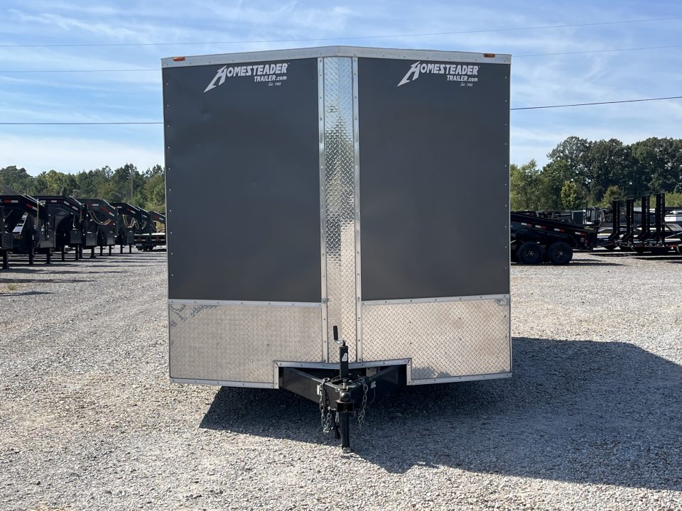 Used 2023 Homesteader 8.5'X16' 7K GVWR Enclosed Trailer