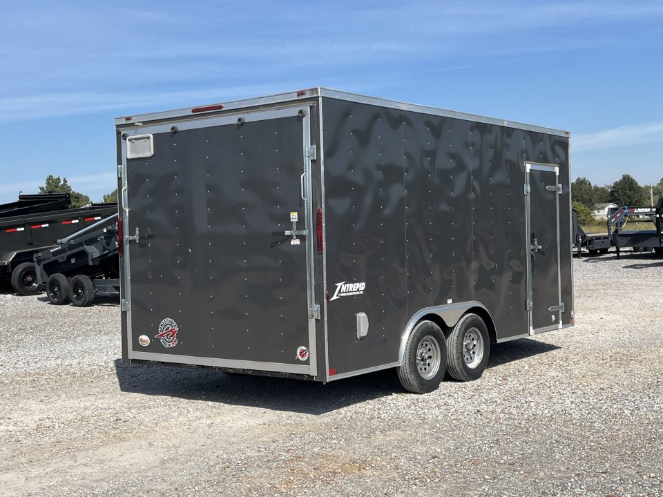Used 2023 Homesteader 8.5'X16' 7K GVWR Enclosed Trailer